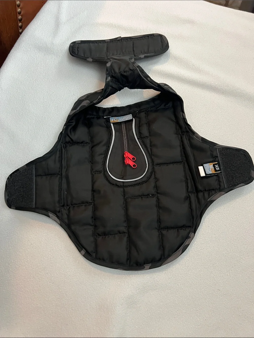 Kurgo XS Black and Gray Camouflage Sport Dog Vest